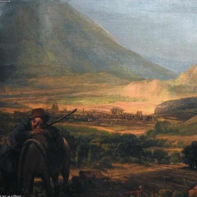 Canasto de iraca tejido a mano